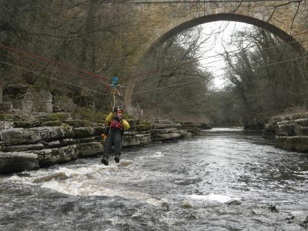 Water training at Abbey Rapids